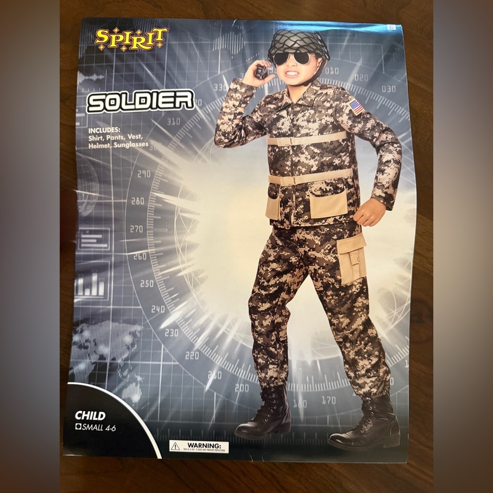 Spirit Kids Soldier Costume